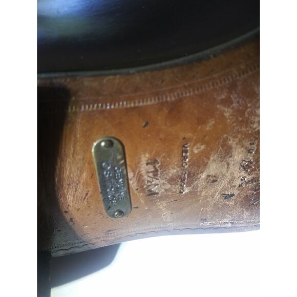 Mezlan genuine ostrich men dress shoes made in Spain size 11.5 M main image 9